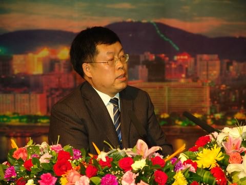 中国化学化催化委员会主任、国际催化理事会副主席、李灿院士发言